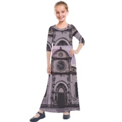 Cathedral Kids  Quarter Sleeve Maxi Dress by snowwhitegirl