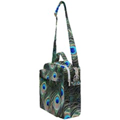 Peacock Feathers Peacock Bird Crossbody Day Bag by Wegoenart