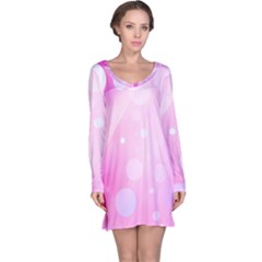 Playful Long Sleeve Nightdress by designsbyamerianna