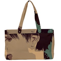 Punk Face Canvas Work Bag by snowwhitegirl