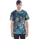 Aweome Troll With Skulls In The Night Men s Sports Mesh Tee View1