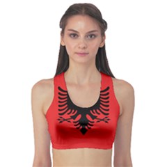 Albania Flag Sports Bra by FlagGallery