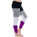 Asexual Pride Flag LGBTQ Classic Winter Leggings View3