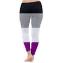 Asexual Pride Flag LGBTQ Classic Winter Leggings View4