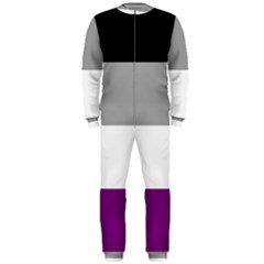 Asexual Pride Flag Lgbtq Onepiece Jumpsuit (men)  by lgbtnation