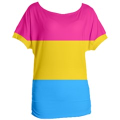 Pansexual Pride Flag Women s Oversized Tee by lgbtnation