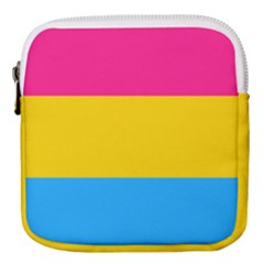 Pansexual Pride Flag Mini Square Pouch by lgbtnation