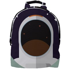 Astronaut Space Astronomy Universe Mini Full Print Backpack by Pakrebo