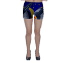 Science Fiction Sci Fi Sci Fi Logo Skinny Shorts View1