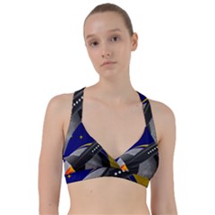 Science Fiction Sci Fi Sci Fi Logo Sweetheart Sports Bra by Pakrebo