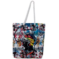 Image 01 Full Print Rope Handle Tote (large) by TajahOlsonDesigns