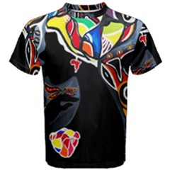 Tajah Olson Designs  Men s Cotton Tee by TajahOlsonDesigns