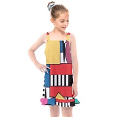 Tajah Olson Designs  Kids  Overall Dress by TajahOlsonDesigns