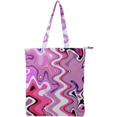 Mylifeinpink Double Zip Up Tote Bag by designsbyamerianna