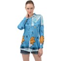 Patokip Long Sleeve Satin Shirt View1