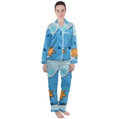 Patokip Satin Long Sleeve Pyjamas Set by MuddyGamin9