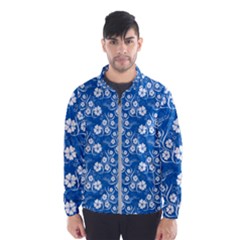 Wallpaper Background Blue Colors Men s Windbreaker by Pakrebo