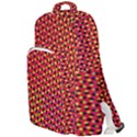 Pattern Textile Structure Abstract Double Compartment Backpack View1