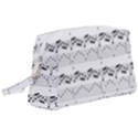 Notes Lines Music Wristlet Pouch Bag (Large) View1