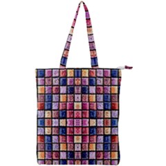 B 8 Double Zip Up Tote Bag by ArtworkByPatrick