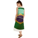 Brazil Flag Country Symbol Summer Maxi Dress View2