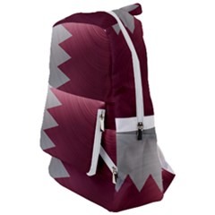 Qatar Flag Country Nation National Travelers  Backpack by Sapixe