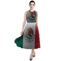 Flag Home Country National Symbol Round Neck Boho Dress View1