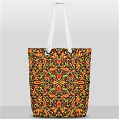 Rby 41 Full Print Rope Handle Tote (small) by ArtworkByPatrick