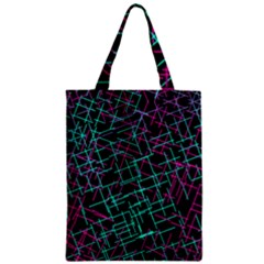 1980chaos Zipper Classic Tote Bag by designsbyamerianna