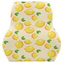 Fruits Template Lemons Yellow Car Seat Back Cushion  by Pakrebo