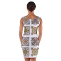 Artistic Art Design Creative Wrap Front Bodycon Dress View2