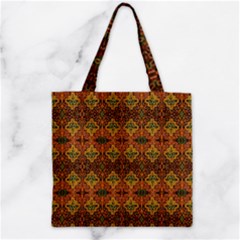 H 2 Zipper Grocery Tote Bag by ArtworkByPatrick