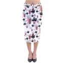 Movies and Popcorn Velvet Midi Pencil Skirt View1