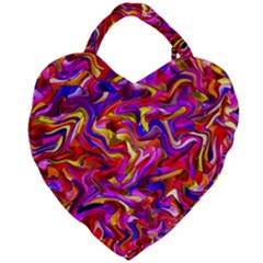 H 9 Giant Heart Shaped Tote by ArtworkByPatrick