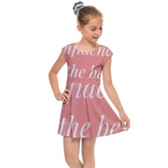 Self Confidence  Kids  Cap Sleeve Dress by Abigailbarryart