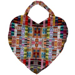 I 2 Giant Heart Shaped Tote by ArtworkByPatrick