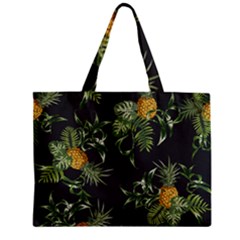 Pineapples Pattern Zipper Mini Tote Bag by Sobalvarro