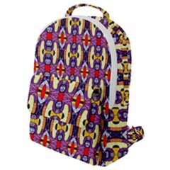 K 8 Flap Pocket Backpack (small) by ArtworkByPatrick