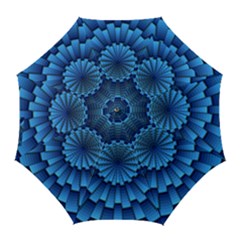 Mandala Background Texture Golf Umbrellas by HermanTelo