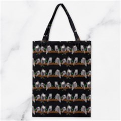 Cute Owl Pattern Classic Tote Bag by bloomingvinedesign