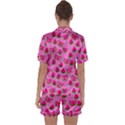 Watermelons Pattern Satin Short Sleeve Pyjamas Set View2