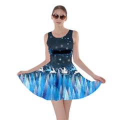 Christmas Snow Skater Dress by Wanni