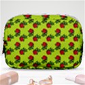 Red Roses Lime Green Make Up Pouch (Small) View1