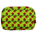 Red Roses Lime Green Make Up Pouch (Small) View2