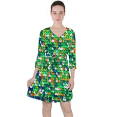 Funky Sequins Ruffle Dress by essentialimage