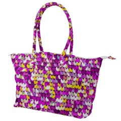 Funky Sequins Canvas Shoulder Bag by essentialimage