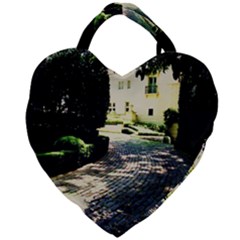 Hot Day In Dallas 1 Giant Heart Shaped Tote by bestdesignintheworld