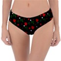 Strawberries pattern Reversible Classic Bikini Bottoms View1