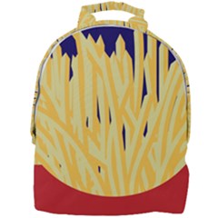 French Fries Potato Snacks Food Mini Full Print Backpack by Simbadda