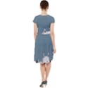 Cute Cats Cap Sleeve Midi Dress View2